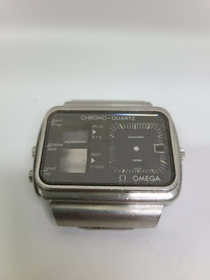 Omega Seamaster Chrono - Quartz Montreal Olympics Watch ref 196.00.52 Case Dial - Experts Watches - Omega