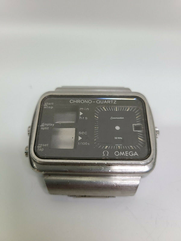 Omega Seamaster Chrono - Quartz Montreal Olympics Watch ref 196.00.52 Case Dial - Experts Watches - Omega