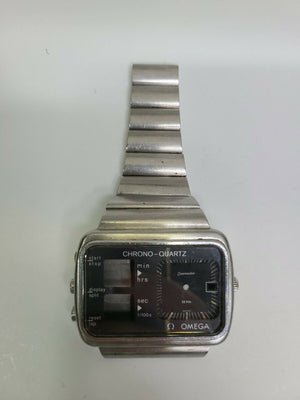 Omega Seamaster Chrono - Quartz Montreal Olympics Watch ref 196.00.52 Case Dial - Experts Watches - Omega