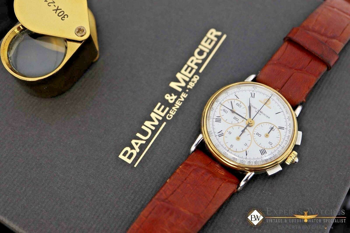 Serviced Vintage BAUME & MERCIER LEMANIA 1873 Chronograph