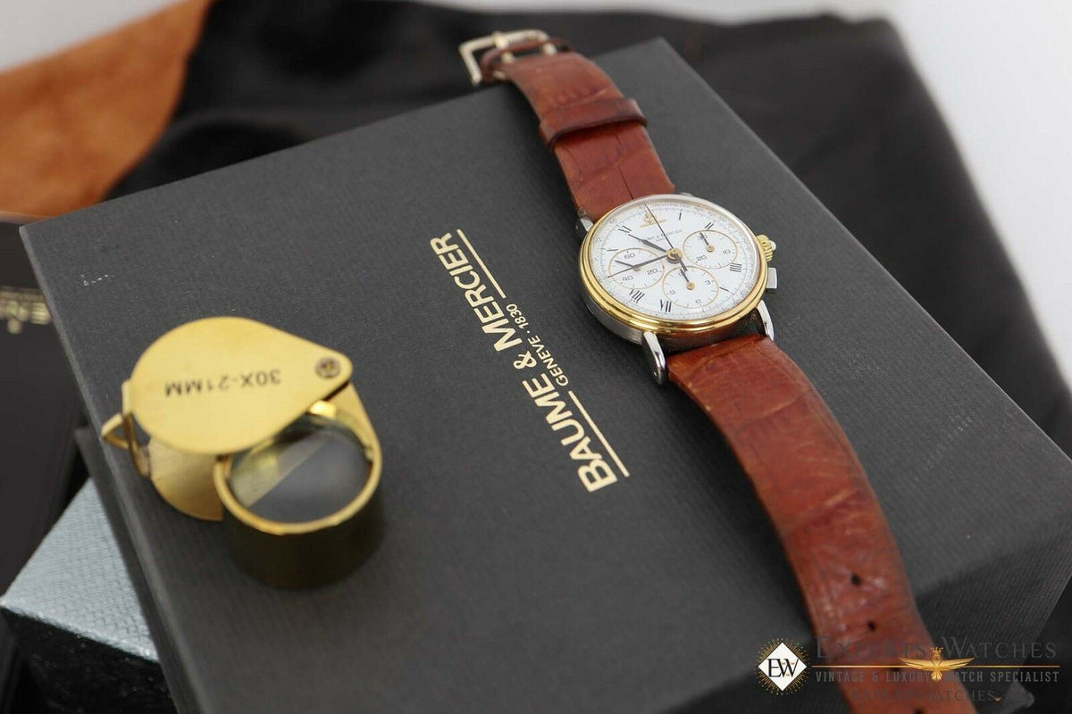 Serviced Vintage BAUME & MERCIER LEMANIA 1873 Chronograph