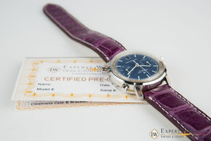 Serviced Vintage 1970's Hamilton Chrono-Matic Chronograph Date Blue Cal 11 Watch