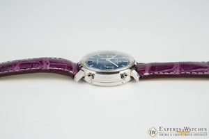 Serviced Vintage 1970's Hamilton Chrono-Matic Chronograph Date Blue Cal 11 Watch
