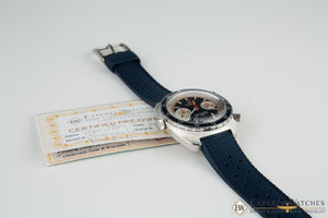 Vintage 1970's Hamilton Chrono-Matic Pan Europ 703 11003-3 Cal 11 Blue Watch