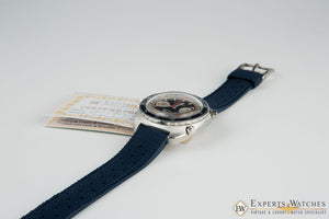 Vintage 1970's Hamilton Chrono-Matic Pan Europ 703 11003-3 Cal 11 Blue Watch