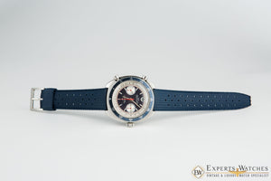 Vintage 1970's Hamilton Chrono-Matic Pan Europ 703 11003-3 Cal 11 Blue Watch