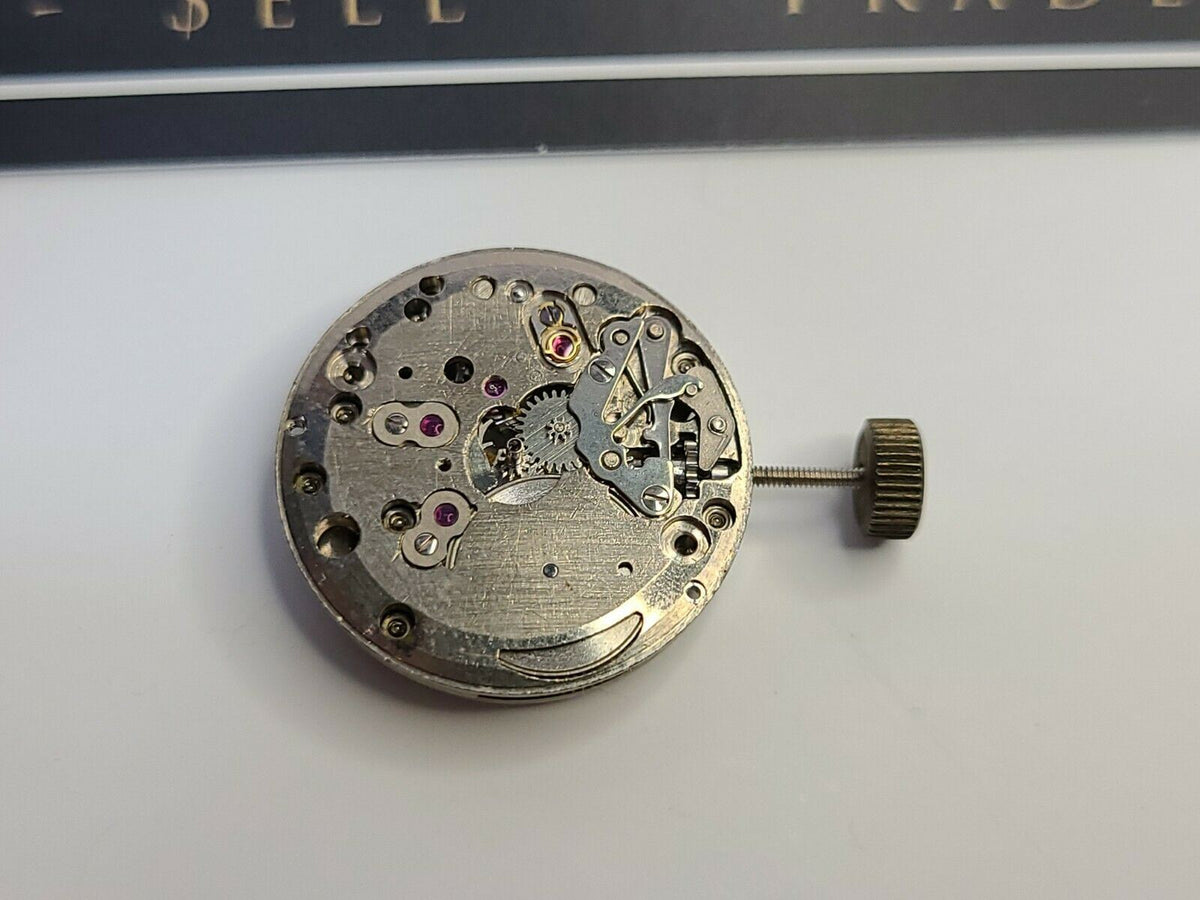 Bernex FHF Cal. 64 manual wind watch movement Ligne 8¾"' No hour wheel