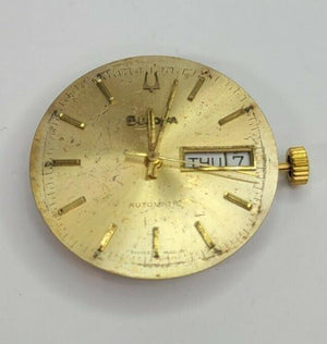 Bulvoa ETA 2836-1 Watch Movement Automatic - Dial - Hands Crown Working 1413.10 - Experts Watches