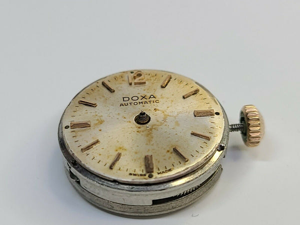 Doxa Automatic Caliber 105 7 1/4 Watch Movement with dial - Experts Watches