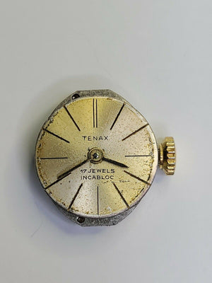 ETA 2485 Tenax Watch Movement 17 Jewels with dial and hands - Experts Watches