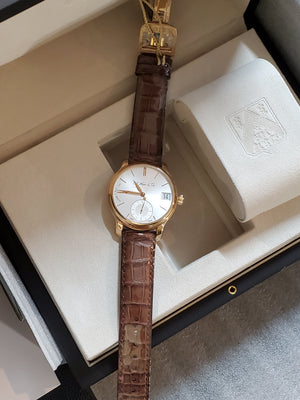 H Moser Cie Endeavour Perpetual Calendar 18K Rose Gold 7 Day Power Watch