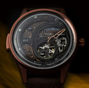 New The Electricianz Hybrid Automatic E-CIRCUIT BRONZE Watch - Experts Watches