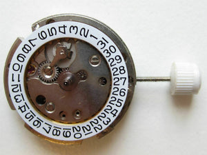 NOS Nivada FHF Cal. 378 white date - at 3 manual wind watch movement Ligne 8¾