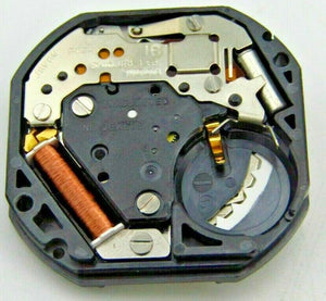 NOS SHIOJIRI Y144A Quartz Watch Movement Day Date Japan - Experts Watches