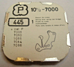 Peseux 7000 Part 445 Setting Lever Spring 10 1/2 - Watch Movement - Experts Watches
