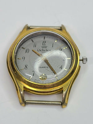 Richelieu ETA 955.414 Watch Movement Quartz - Dial Hands Crown Working - Experts Watches