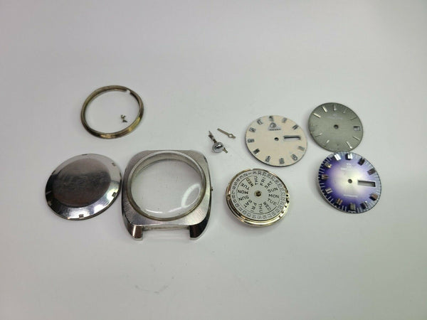 Tressa ETA 2788 Watch Movement Automatic - Dial Hands Crown Case Running Working - Experts Watches
