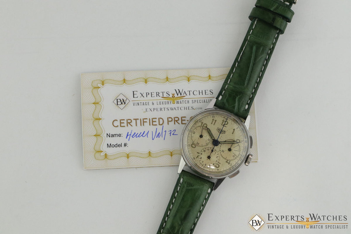 Heuer pre carrera valjoux 72 new arrivals
