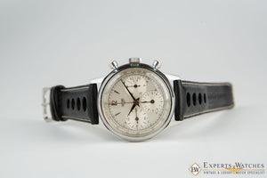 Serviced 1940's Vintage Heuer 2447 Chronograph Valjoux 72 Pre-Carrera Military