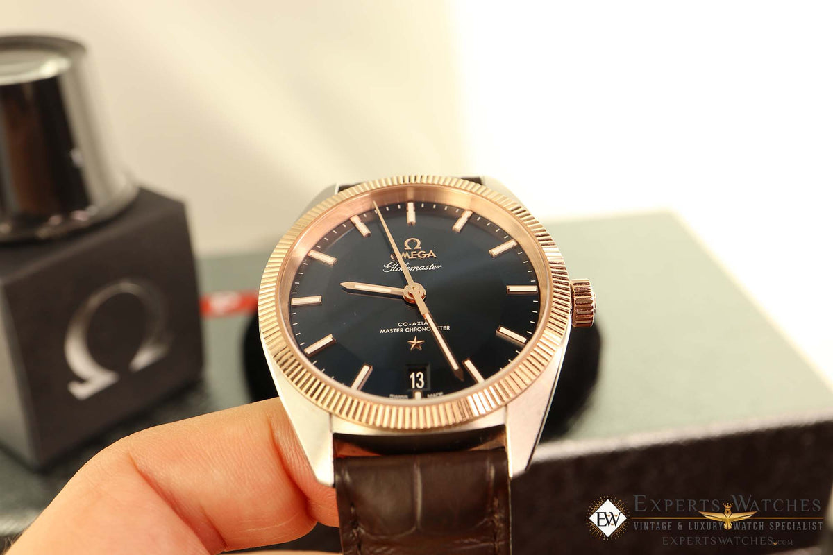 Omega globemaster clearance sedna gold