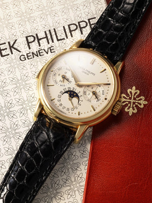 Patek Philippe Ref. 3974 Minute Repeater Perpetual Calendar (1989) - Experts Watches