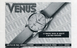 Venus Watch Movement History — The Finest Chronograph Calibres Ever Made - Experts Watches