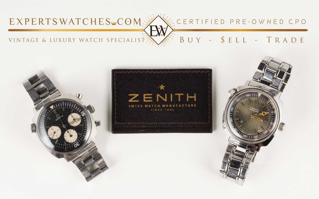 Vintage Zenith Watches - Chronographs, El Primero, Pilot – Experts Watches
