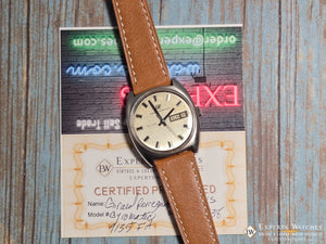 1960's Serviced Vintage GP Girard Perregaux Gyromatic, Day Date Automatic Watch - Experts Watches - Girard - Perregaux