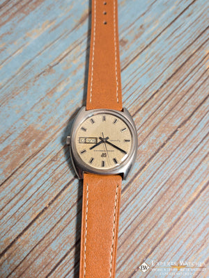 1960's Serviced Vintage GP Girard Perregaux Gyromatic, Day Date Automatic Watch - Experts Watches - Girard - Perregaux