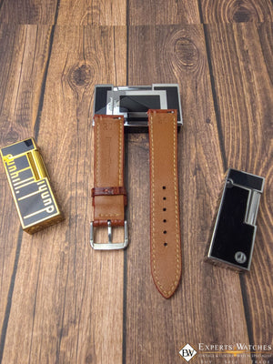 Handmade Genuine Crocodile Leather Watch Strap | Quick‑Release Replacement Band - Experts Watches - Experts Watches