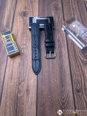 Handmade Genuine Crocodile Leather Watch Strap | Quick‑Release Replacement Band - Experts Watches - Experts Watches
