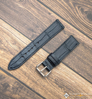 Handmade Genuine Crocodile Leather Watch Strap | Quick‑Release Replacement Band - Experts Watches - Experts Watches