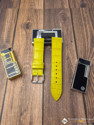 Handmade Genuine Crocodile Leather Watch Strap | Quick‑Release Replacement Band - Experts Watches - Experts Watches