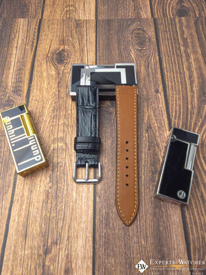 Handmade Genuine Crocodile Leather Watch Strap | Quick‑Release Replacement Band - Experts Watches - Experts Watches