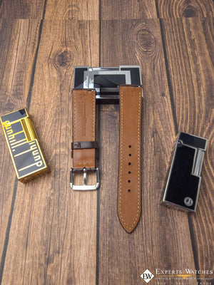Handmade Genuine Crocodile Leather Watch Strap | Quick‑Release Replacement Band - Experts Watches - Experts Watches