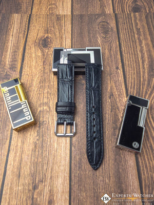Handmade Genuine Crocodile Leather Watch Strap | Quick‑Release Replacement Band - Experts Watches - Experts Watches