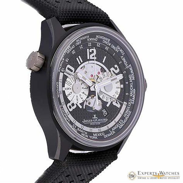 Jaeger LeCoultre Amvox5 World Chronograph Ceramic Titanium Limited Q193J471 Watch - Experts Watches - Jaeger LeCoultre