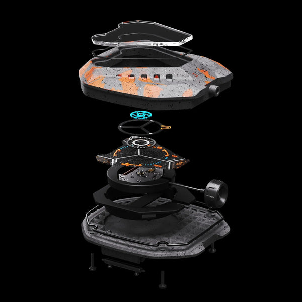 New Electricianz The XO Lunar Limited Edition 333 pieces Super LumiNova SOLD OUT - Experts Watches - Electricianz
