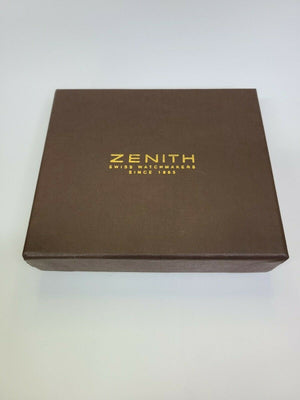 New Zenith Swiss Watch Company Leather Money Clip Wallet Box and Papers - Experts Watches - Zenith