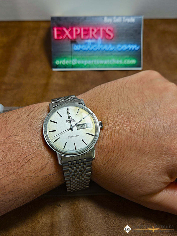 Omega Style Beads of Rice Watch Bracelet – Curved or Flat - Brushed or Polished - Experts Watches - Experts Watches