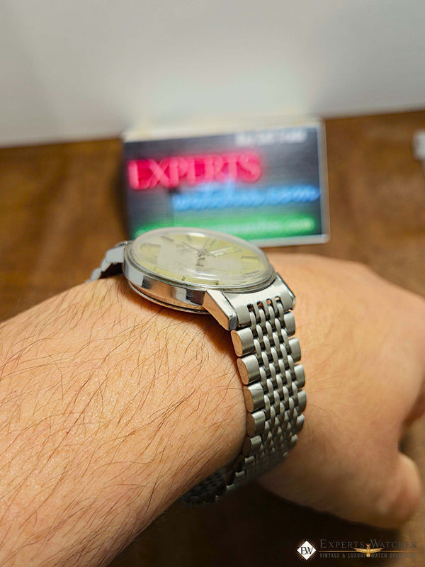 Omega Style Beads of Rice Watch Bracelet – Curved or Flat - Brushed or Polished - Experts Watches - Experts Watches