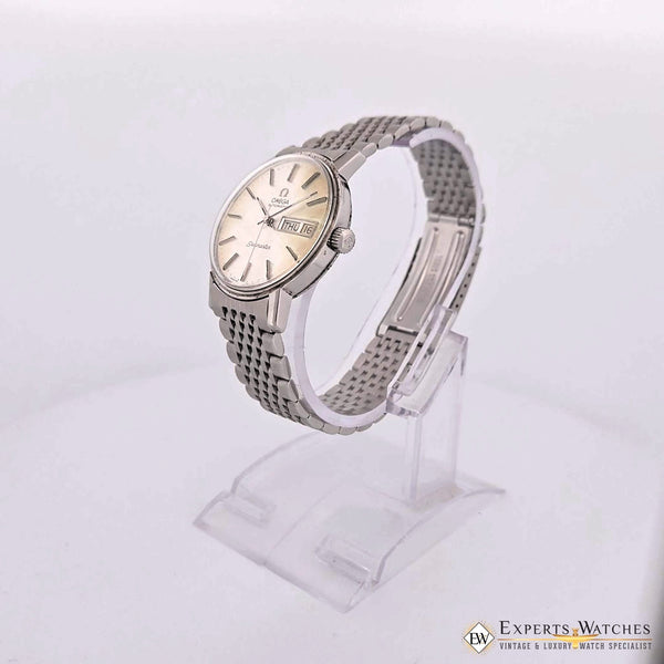 Omega Style Beads of Rice Watch Bracelet – Curved or Flat - Brushed or Polished - Experts Watches - Experts Watches
