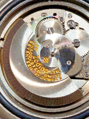 Serviced Vintage 1969's Zodiac Super Sea Wolf Diver Watch Day Date 862 - 836 HBEAT - Experts Watches - Zodiac