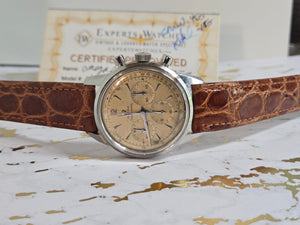 Sold Serviced 1958 Vintage Omega SeaMaster Chronograph Watch CK 2947 Cal 321 - Experts Watches - Omega