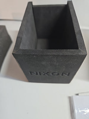 Used NIXON WATCH BOX with Foam Insert & Manual With outer cover VEGA - Experts Watches - NIXON