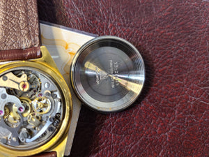 Vintage 1960s Tissot Seastar 3 Register Chronograph Watch Lemania 1281 321 CPO - Experts Watches - Tissot