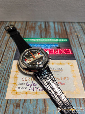Vintage Codhor 60's Valjoux 7734 Chronograph Watch Date Regatta NOS Rally Racing - Experts Watches - Codhor