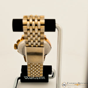 Vintage Rare Enicar Pre Sherpa Chronograph Gold Plated Venus 188 17J Mens Watch - Experts Watches - Enicar