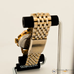 Vintage Rare Enicar Pre Sherpa Chronograph Gold Plated Venus 188 17J Mens Watch - Experts Watches - Enicar