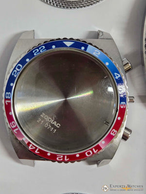 Zodiac Watch Bezel Thick Insert ZO Series Chronograph Sea Dragon Speed 42mm Read - Experts Watches - Experts Watches